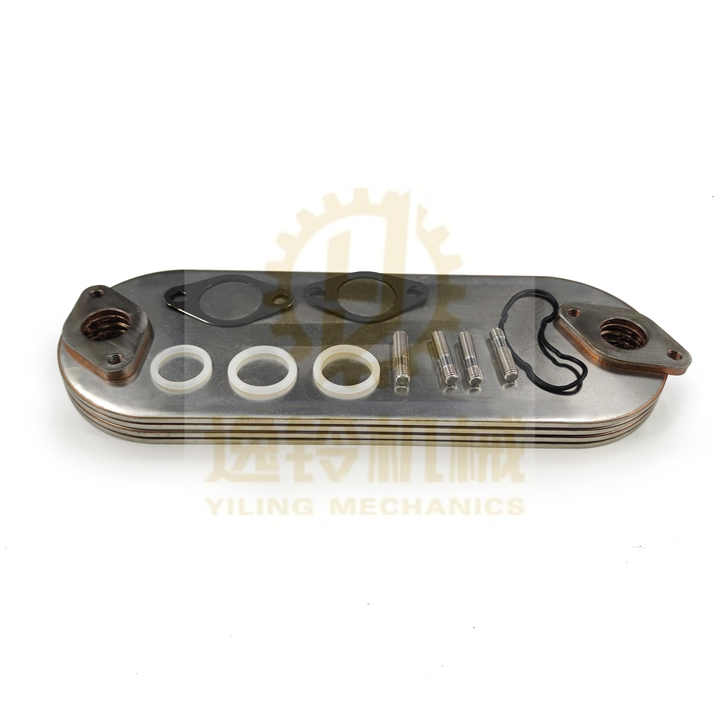 High Quality 4HK1 Oil Cooler for Isuzu Engine Parts